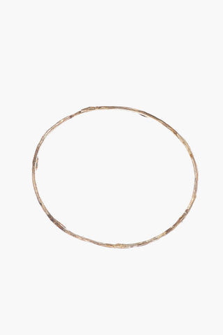 Silver BRANCH BUDS Bangle Bracelet