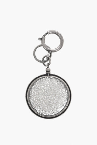 Silver Medallion Charm