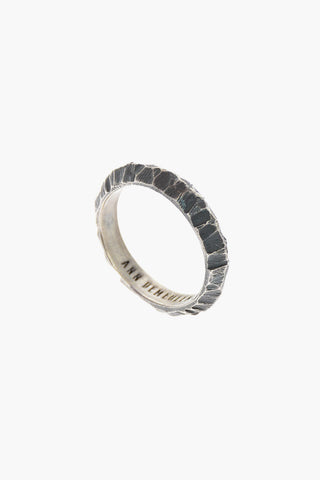 Anello D SERIE FOUR in Argento