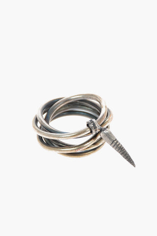 Silver WOUND WIRE Ring