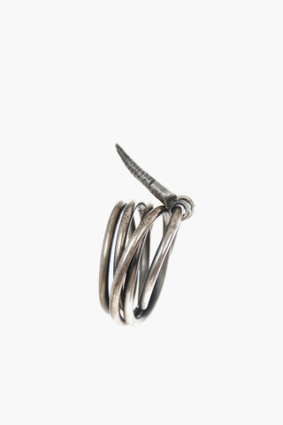 Silver WOUND WIRE Ring