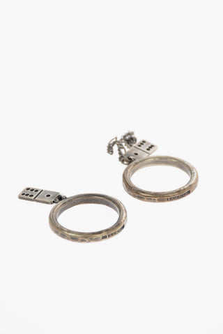 Set 2 Anelli DOMINO in Argento