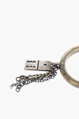 Set 2 Anelli DOMINO in Argento