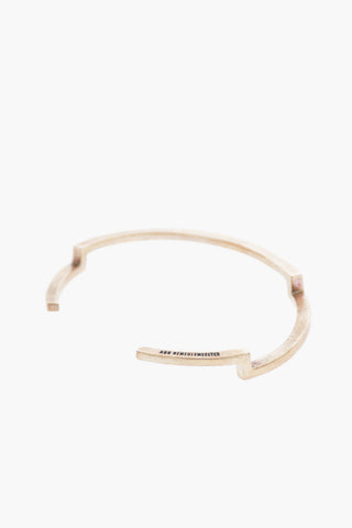 Silver Angles Narrow Bracelet
