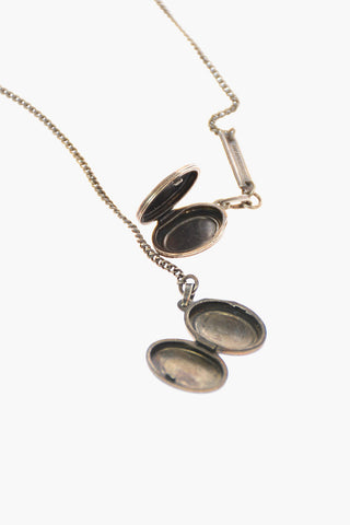 Orecchini in Argento con Medaglione Ovale 