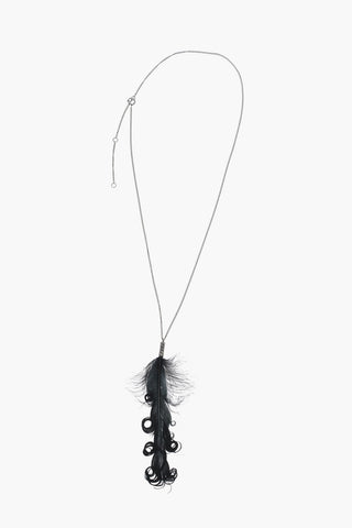 Collana FEATHER CURLY in argento