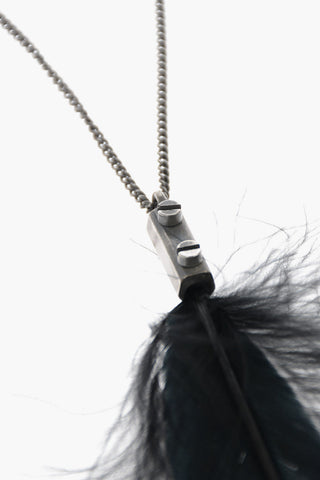Collana FEATHER CURLY in argento