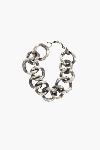 Bracciale CURB LINK a Catena in Argento