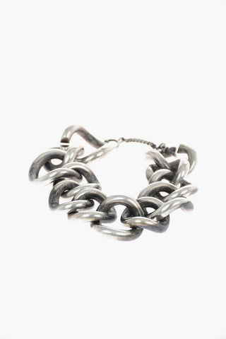 Bracciale CURB LINK a Catena in Argento