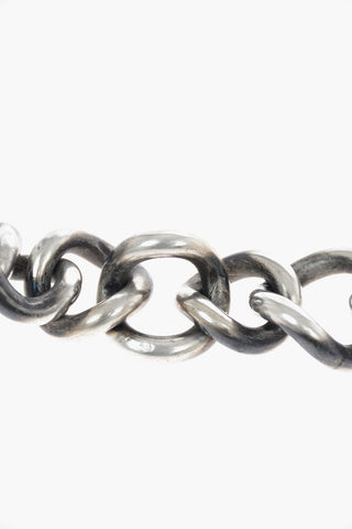Bracciale CURB LINK a Catena in Argento