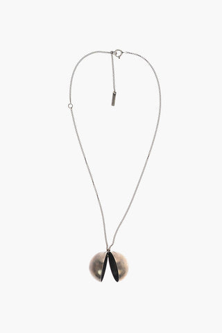 Collana in Argento con Pendente a Sfera