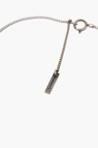 Collana in Argento con Pendente a Sfera