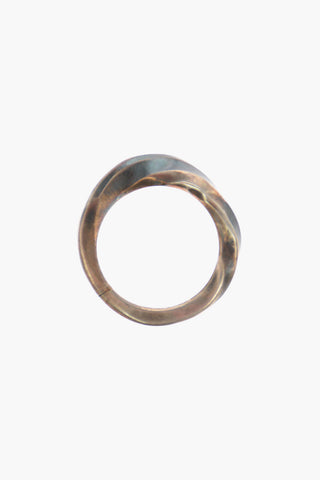 Silver Twisted Ring