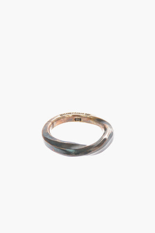 Silver Twisted Ring