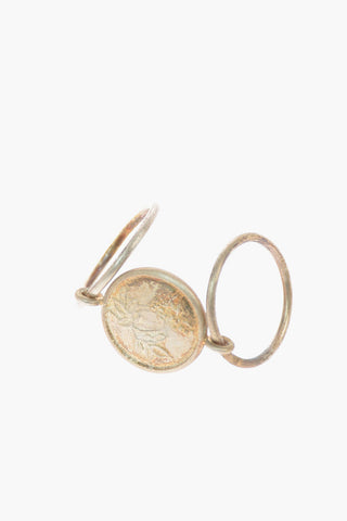 Anello con Medaglione in Argento