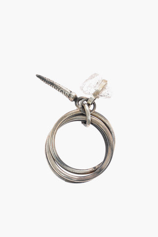 Anello in Argento con Pendenti