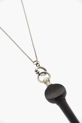 Wood Pendant Necklace