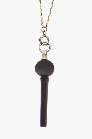 Wood Pendant Necklace