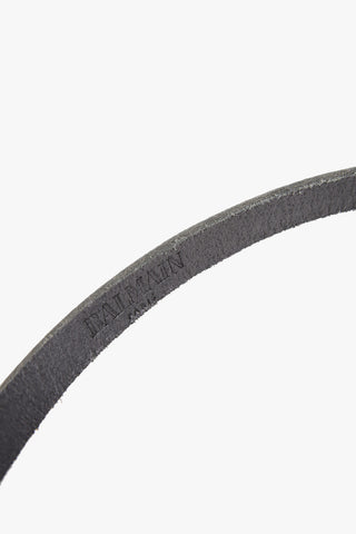 10mm Leather Slim Belt