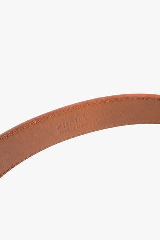 Cintura Slim in Pelle 20mm