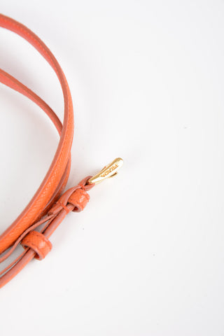 10mm Leather Slim Belt