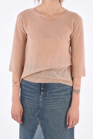 Lurex CANGIANDE Crew-Neck Sweater