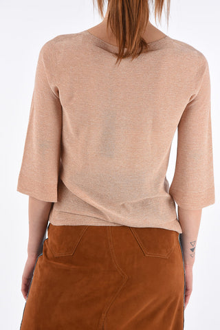 Lurex CANGIANDE Crew-Neck Sweater