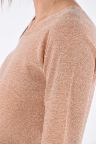 Lurex CANGIANDE Crew-Neck Sweater