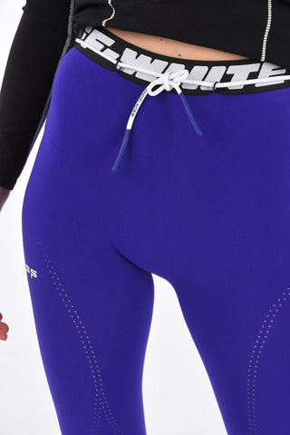 drawstring active leggings