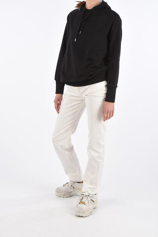 Sweatshirt with Tulle Hood
