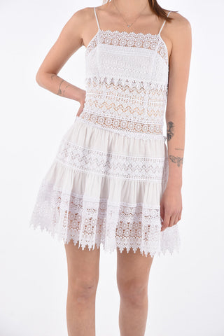 Lace Ruffle JOY Mini Dress