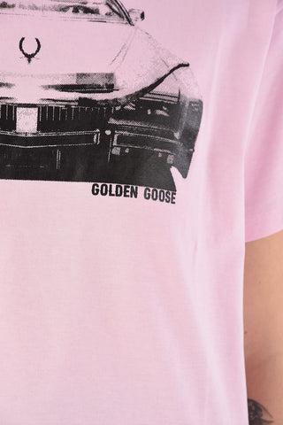 printed GOLDEN t-shirt