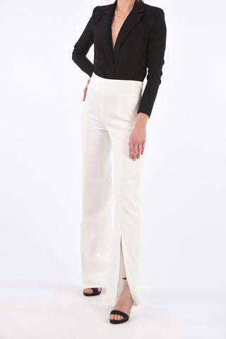 Zip Side Closure Palazzo Pants