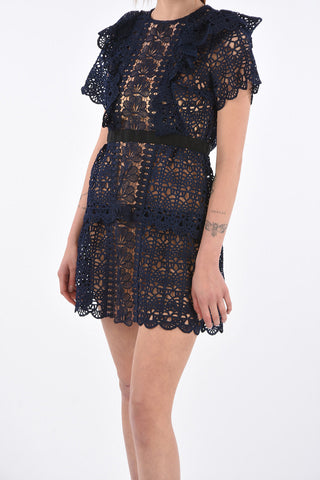 Macramé Mini Dress