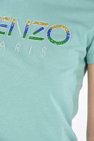sequined Straight t-shirt