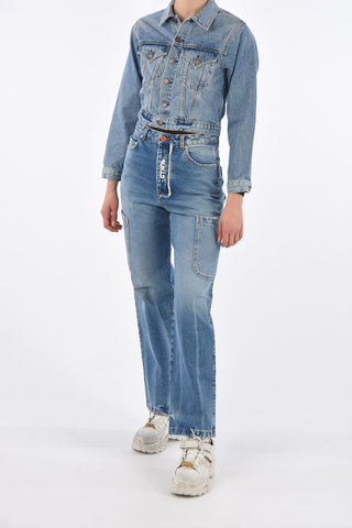 crop denim jacket