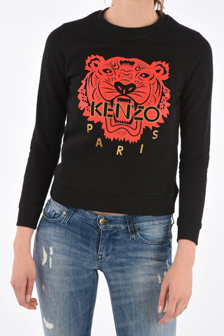 Cotton CLASSIC TIGER Crew-Neck Sweatshirt
