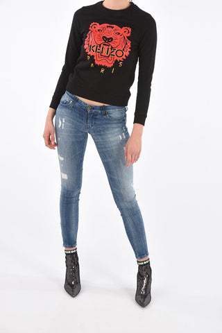 Cotton CLASSIC TIGER Crew-Neck Sweatshirt