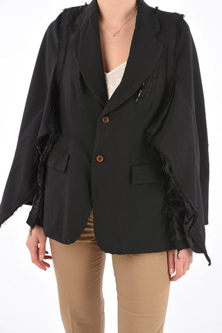 Unstructured Notch Lapel Blazer