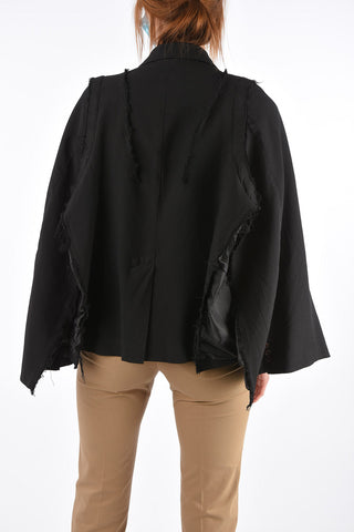 Unstructured Notch Lapel Blazer