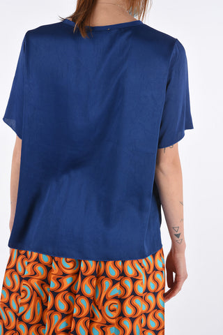 Blusa Maniche Corte