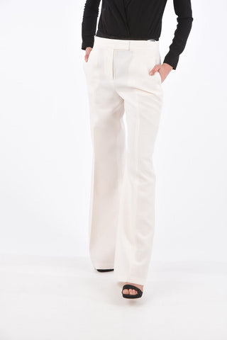 Fresco and Silk LEDA Palazzo Pants