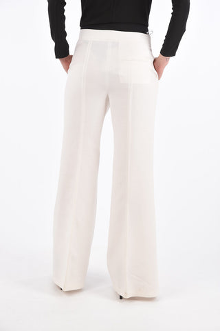Fresco and Silk LEDA Palazzo Pants