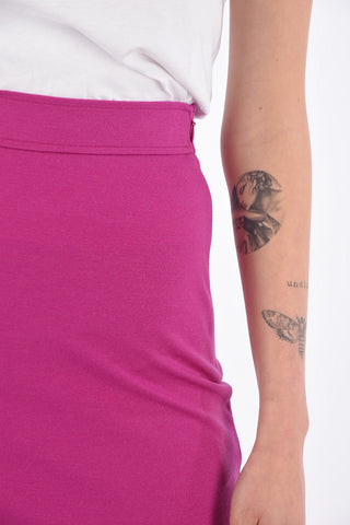 205W39NYC split-back hem maxi pencil skirt