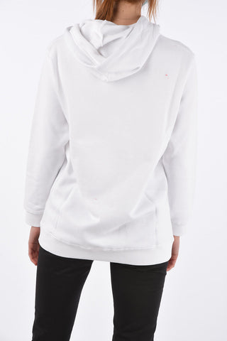 Cotton Embroidery Hoodie with Maxi Patch Pocket