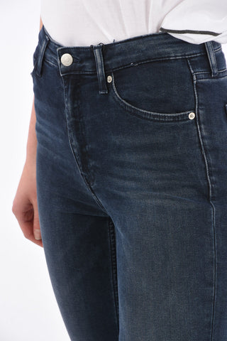 JEANS high-rise waist skinny fit jeans
