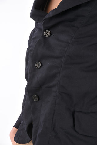 Wrinkled Effect 3 Button Blazer