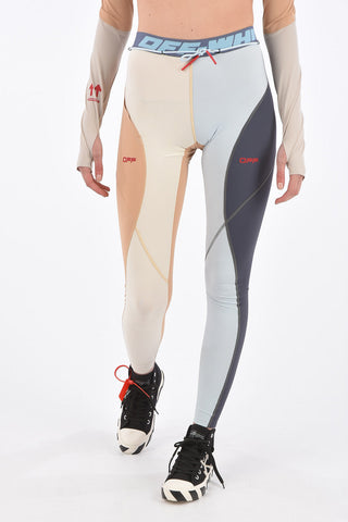 drawstring active leggings
