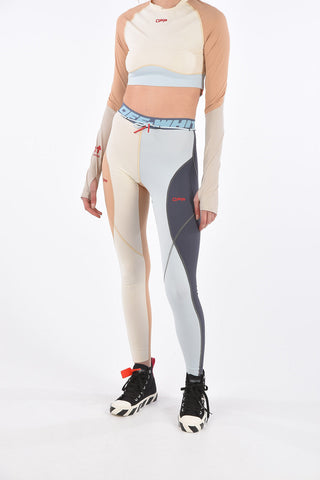drawstring active leggings