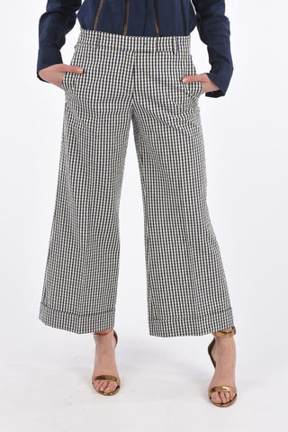 Gun Club Check MELODY Wide Leg Pants